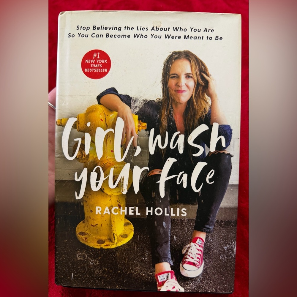 HARDBACK GIRL WASH YOUR FACE GREAT CONDITION NO TEARS RIPS OR WRITING SELF CARE